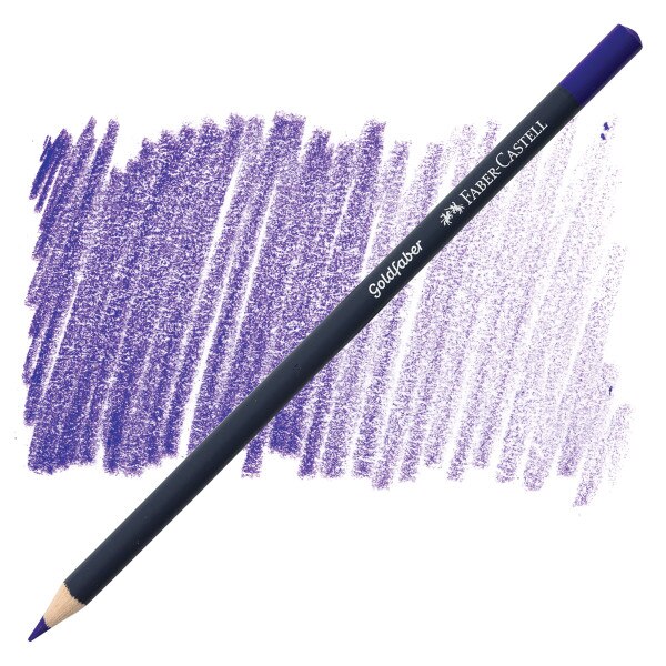 Gold Faber Colored Pencil Blue Violet